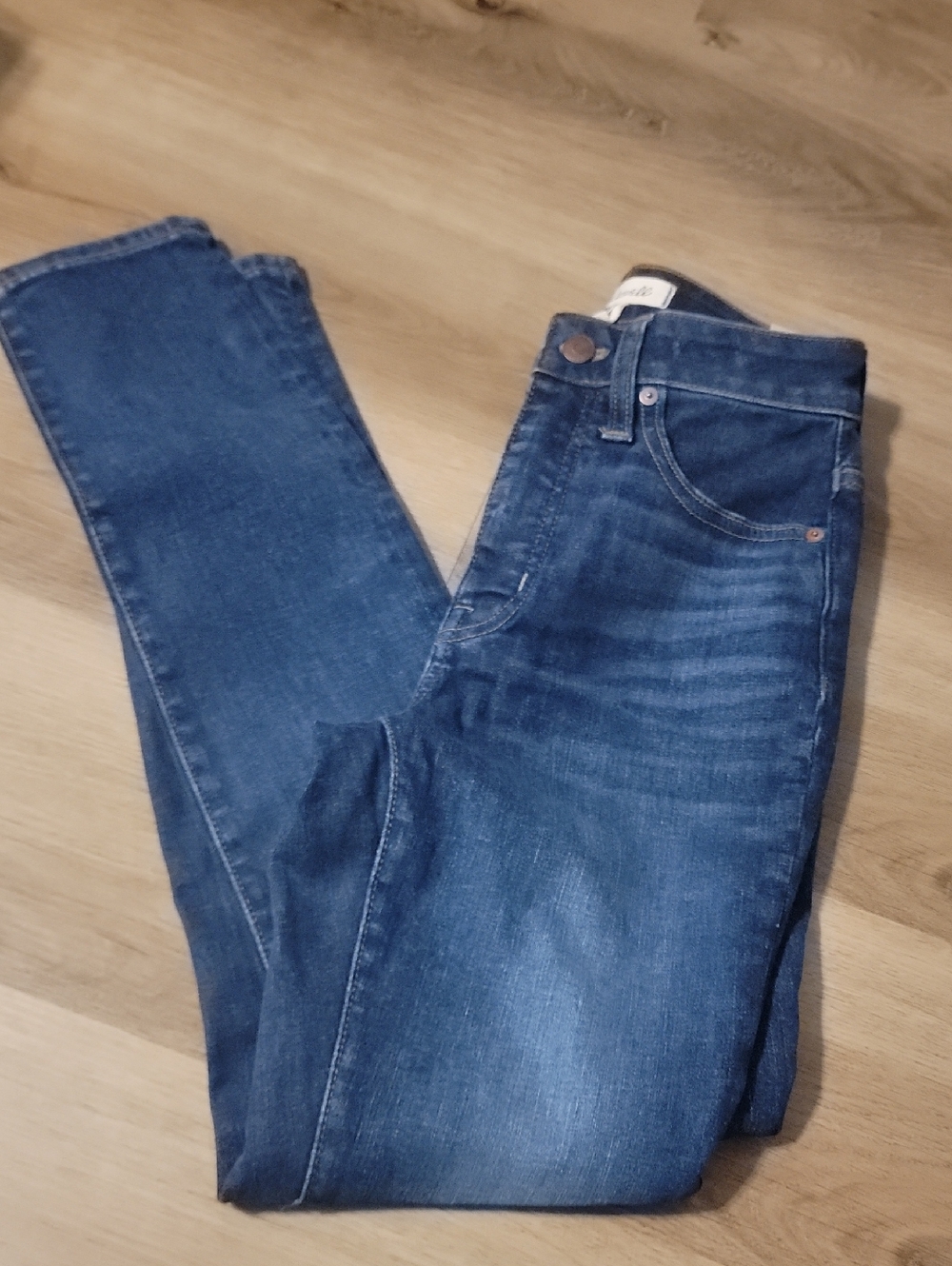 Madewell curvy High Rise skinny jeans